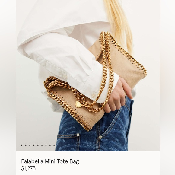 STELLA MCCARTNEY MINI FALABELLA HANDBAG - Picture 15 of 17